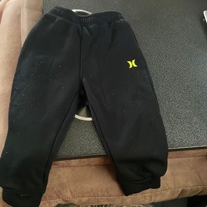 Black Hurley joggers